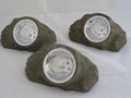 Solar 3 PCS Set Rock Light with 3 Led Spot Light 7.5 X 4.5 X 4