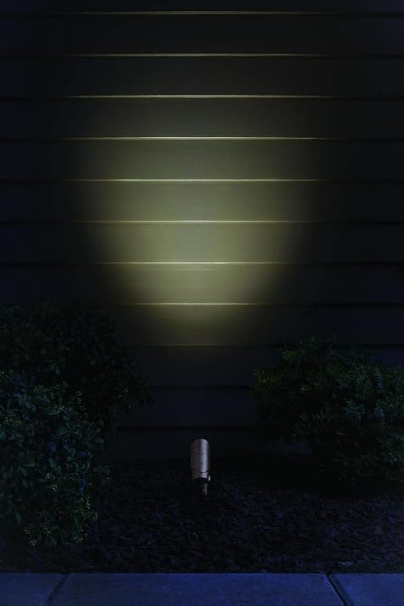 Kichler 16016WHT30 Transitional One Light Landscape Accent from Landscape LED Collection in White Finish 4.50 inches