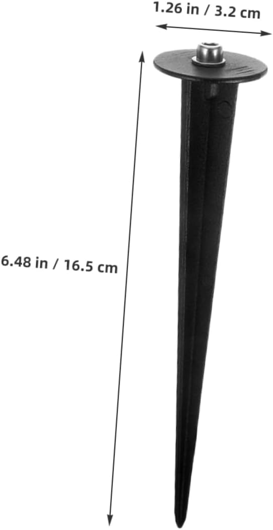 Balacoo 20pcs Solar Lamp Stakes for Outdoor Lights Replacement Stakes Ground Spike for Garden Supplies