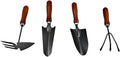 Sosoport Iron Mini Paint Spatula Garden Tools Set Wooden Handle Shovel for Gardening Perfect for Cultivating and Weeding