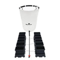 AutoPot 12 Pot easy2grow System with 2.2 Gallon Plastic Pots and 25 Gallon PRO FlexiTank - Dual-Pot Self-Watering Gravity-Fed Hydroponic System (12Pot - 2.2 Gallon - 25 Gallon PRO FlexiTank)