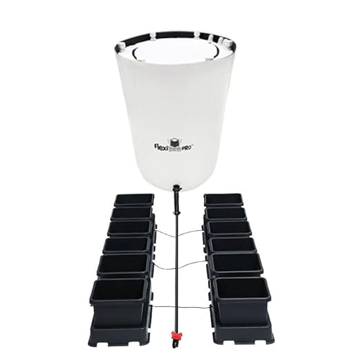 AutoPot 12 Pot easy2grow System with 2.2 Gallon Plastic Pots and 25 Gallon PRO FlexiTank - Dual-Pot Self-Watering Gravity-Fed Hydroponic System (12Pot - 2.2 Gallon - 25 Gallon PRO FlexiTank)