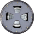 LV307-LED4-RGBW-GY Well Light W/DRIVEOVER CVR Adjustable 4W RGBW LED MR16 12V Gray