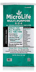 MicroLife Multi-Purpose (6-2-4) Professional Grade Granular Organic Fertilizer for All Plants All the Time 40 LBS
