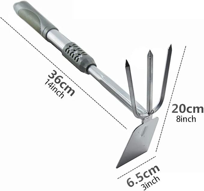 Garden Tool Set 3 Pack Heavy Duty Gardening Kit Ergonomic Handle Garden Hand Tools Outdoor Gardening Work Set