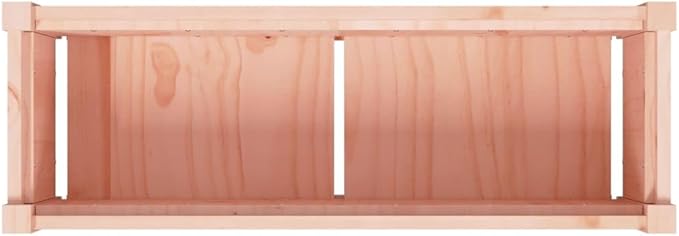 Wooden Raised Garden Bed Garden Planter Box Outdoor Wood Raised Garden Bed for Planting Plants Vegetables 35.4x12.2x12.2 Solid Wood Douglas-351