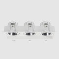 Spotlighting 3-Light Ceiling Spotlight Flush Mount Downlight Accent Lamp 9.4in Directio l Spotlights for Living Room Bedroom Hallway Office Decor