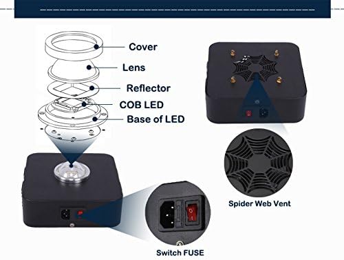 TL Full Spectrum 90W Spider COB LED Grow Light for Horticulture Indoor Plant Growing
