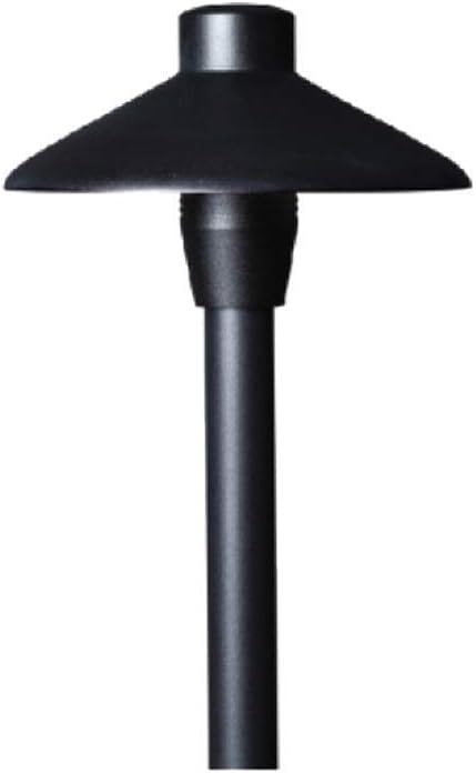 Shoppers LTG | LS-300A-G4-BL | Solid Aluminum 12V AC/DC Black Path Light | Bulb Sold Separately