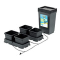 AutoPot 4 Pot easy2grow System with 2.2 Gallon Plastic Pots and 12.4 Gallon Tank - Dual-Pot Self-Watering Gravity-Fed Hydroponic System (4Pot - 2.2 Gallon - 12.4 Gallon Tank)