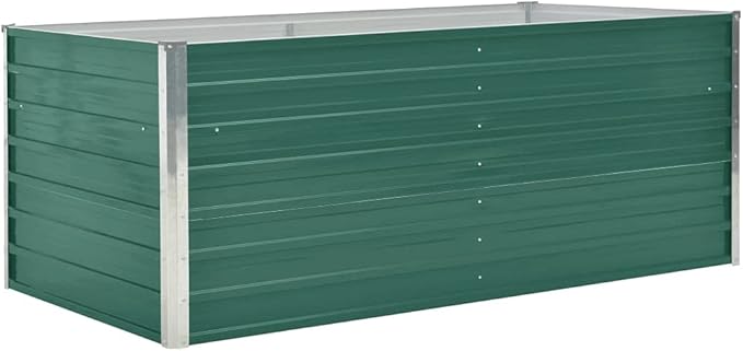 Garden Planter Raised Bed (63x31.5x17.7Green)