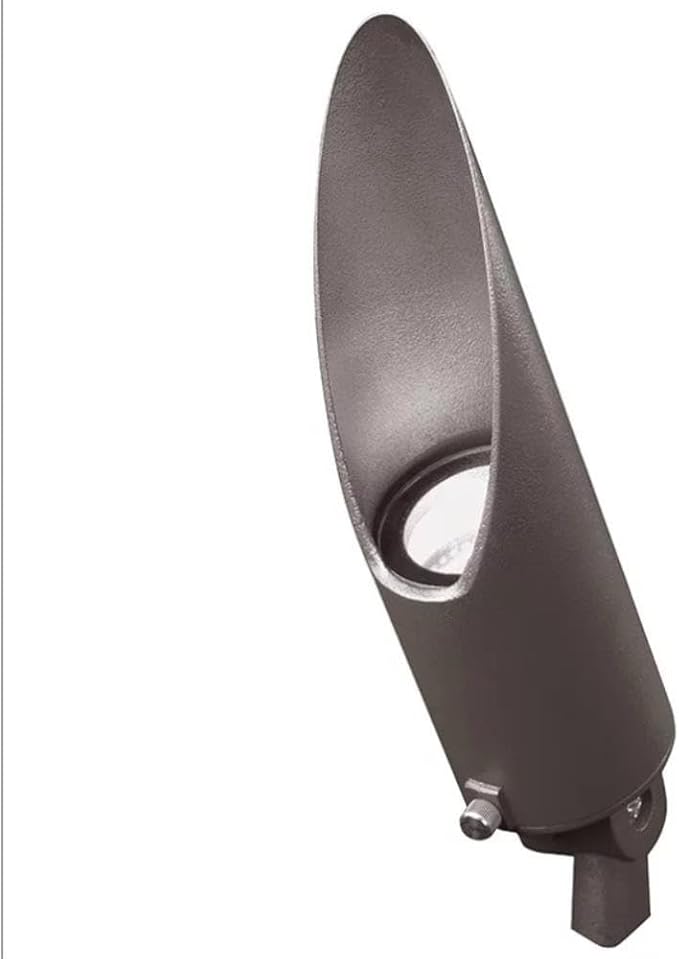 Low Voltage 1 Light Accent Spot Light 2.5 inches Tall by 1.75 inches Wide-Te Tured Architectural Bronze Finish No Specific Style Landscape 12V Accent 147-Bel-550603