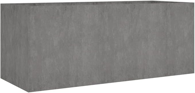 vidaXL Corten Steel Raised Garden Bed - 78.7 x 31.5 - Weathering Steel Planter Box for Vegetables/Herbs/Flowers - Outdoor Patio/Balcony Planter Stand