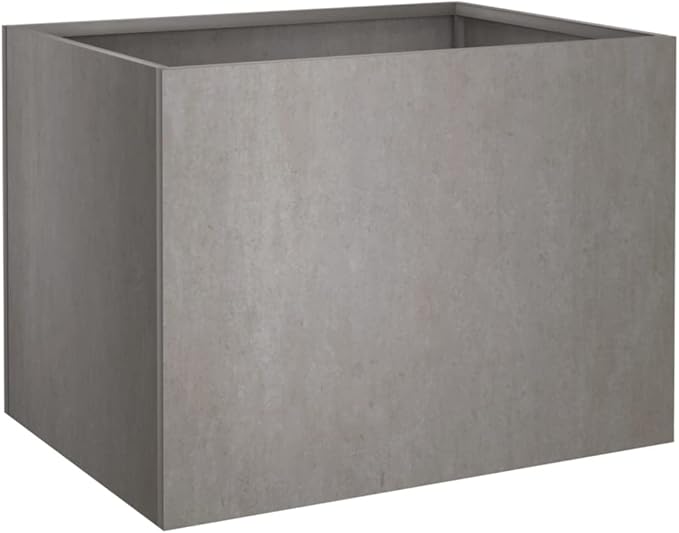 Planter Raised Garden Bed Planter Boxes Outdoor Garden Bed Suitable for Restaurants Backyard Patios Flowers 24.4x18.5x18.1 Corten Steel