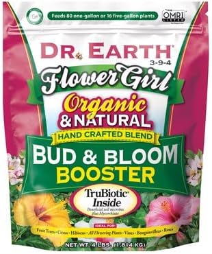 Dr. Earth Flower Girl Organic Bud &amp Bloom Booster 3-9-4-4lb - Poly Bag