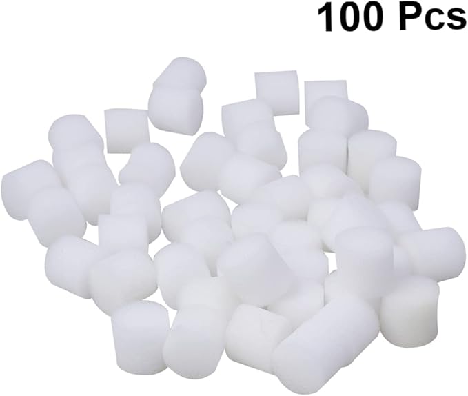 Mipcase 300pcs Maximize Your Garden Space Hydroponic Sponges Moisturized Growing Sponges Gardening Tools Soilless Cultivation
