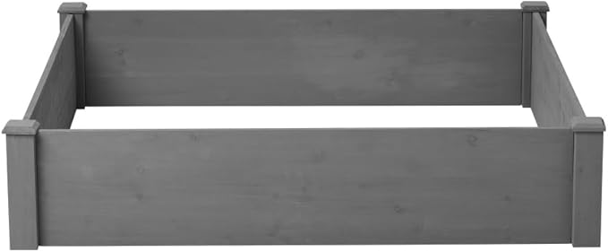 Sturdy Outdoor Raised Garden Bed for Vegetables Flowers and Herbs – Easy Assembly Wooden Planter Box with Solid Construction (48 Raised Garden Bed)