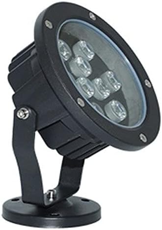 Recessed IP67 Waterproof Aluminum Outdoor Lawn Spotlight Tempered Glass COB Super Bright Tree Lamp Projection Lamp Courtyard Garden Building Wall Community Plant External Spot Lamp Integrated