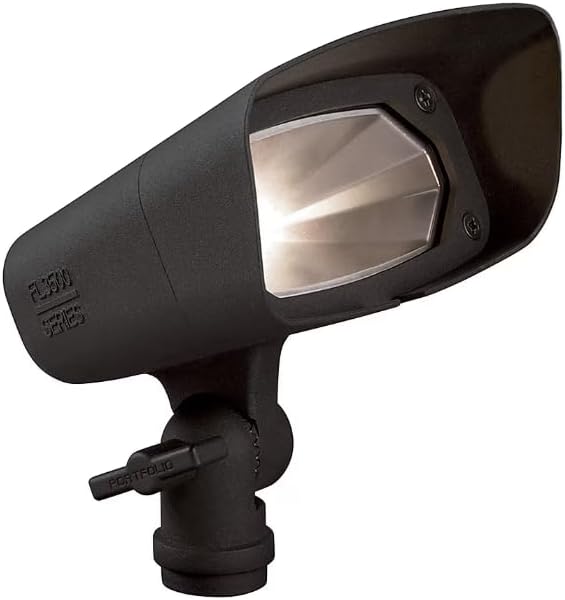 200 -Lumens 3.5 -Watt Bronze Low Voltage Warm White Plug-in LED Flood Light (5.06 in 3.5 Watts)