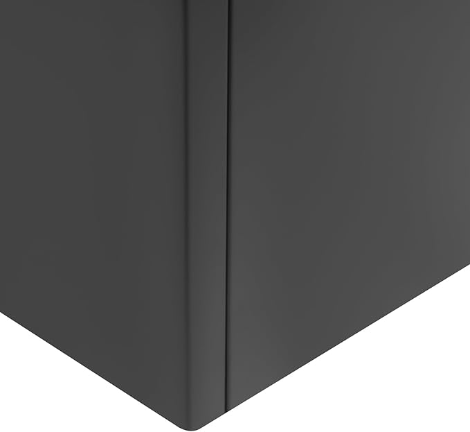 16x16x30in Large Galvanized Steel Raised Garden Bed Planter Box - with Free Gloves Modern Black Outdoor Planter for Vegetables Flowers Herbs on Patio Deck BalconyEasy Assembly