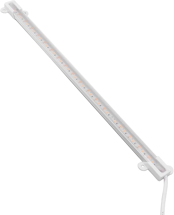 Generic LED Plant Grow Light Strip Effective Solar Plant Grow Light Strip for Indoor Gardening Windowsill Office Courtyard for Various Plants Solar Power Generation (10w)