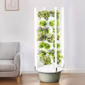 Hydroponic Indoor Tower Garden System with Automated LED Grow Lights 5-Layer Vertical Planter for Soilless Cultivation Smart Multi-Layer Hydroponics Equipment