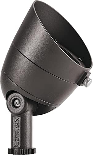 Kichler Landscape LED 2.5 Watt 3000K 12 Volt Landscape Accent Light in Textured Black Finish 16150BKT30