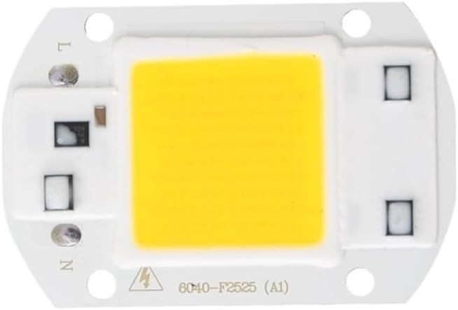 Landscape Lights LED COB Lamp Chip 10W 20W 30W 40W 50W AC 220V Smart IC LED Beads DIY for LED Floodlight Spotlight Cold White Warm White LED Street Lamp (Color : Cold White Size : 30W)