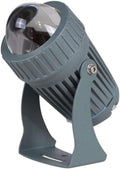 10W Outdoor Led Spotlight Waterproof Led Landscape Spotlights Illumination Six Light Colgarden Beam Pathway Lighting/Yellow Light