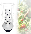 Indoor Hydroponics Tower Garden - 7-Layer Aeroponic Growing System for Vegetables &amp Climbing Plants - Smart Indoor Garden for Gardening Enthusiasts