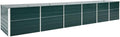 Green Galvanized Steel Raised Garden Bed 189 x 31.5 x 30.3 Inch Durable Outdoor Planter Box for Vegetables Flowers Herbs Powder-Coated