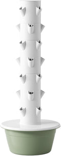 Hydroponic Tower Hydroponics Growing System Aeroponic Tower Soilless Cultivation Hydroponics Growing System Kit Tower With Pump Suitable for Indoor and Outdoor Soil-Free Plantinggreen-7-Layers