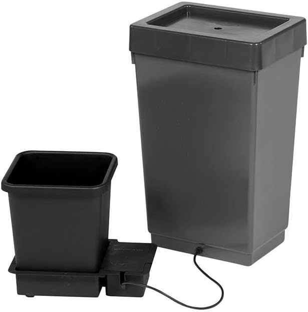 AutoPot 1Pot System (3.9 Gallon Plastic Pots) (*Includes AIRBASES &amp AIRDOMES) Self-Watering Gravity-Fed Hydroponic System (1Pot - 3.9 Gallon - 12.4 Gallon Tank)
