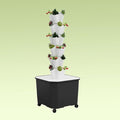 Aeroponic Garden Tower for Herbs Fruits and VegetablesHydroponics Growing Sys-TEM KitVertical Hydroponic Tower GardenIndoor Hydroponic Growing Sys-TEMWhite-10LAYERS