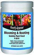 Fertilome Blooming &amp Rooting Soluble Plant Food 9-59-8 3 Pounds