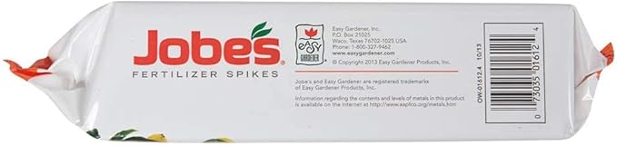 Jobe's 01612 15 Pack 9-12-12 Fruit &amp Citrus Tree Spikes - Quantity 4