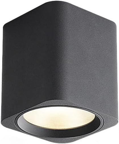 Led Mount Spotlight Square Ceiling Downlight Accent Spot Lighting Indoor AlumiExpression artistique m Housing 12w Directio l Spotlights for Hallway Corridor Gallery Display Kitchen