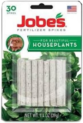 Lot of 5 Packages of Jobe's Fertilizer Spikes for House Plants (30 Spikes/Package)