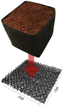 DekProTek Modular Aeration Pad (Pack of 8) 1 ft. x 1 ft. Deck Protector 100% Made in USA for All POTS CONTAINERS EZ GRO Raised Garden BEDS by Victory 8 Garden