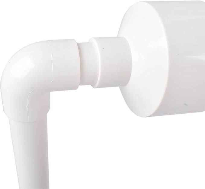 Floor Standing Hydroponic Growing System Kit with 108 Plant Sites for Indoor and Outdoor Gardening White PVC Pipes