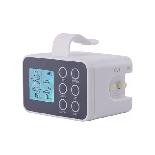 Automatic Plant Watering System Indoor Self Watering Device with Large Display for 15 Potted Plants Drip Irrigation System for Vacation