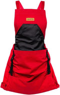 Grampa's Garden Apron - Cross Back Gardening Apron With Pockets For Women &amp Men | Harvest Apron with Large Kangaroo Pouch
