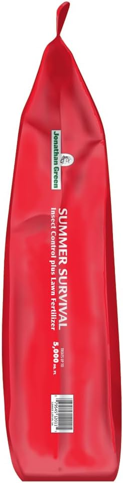 Jonathan Green (12011) Summer Survival Insect Control with Lawn Fertilizer - 13-0-3 Grass Fertilizer (5000 Sq. Ft.)