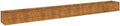 vidaXL Large Corten Steel Garden Raised Bed 189.8x19.7x14.2 in Durable Planter for Outdoor Veggie and Flower Gardening
