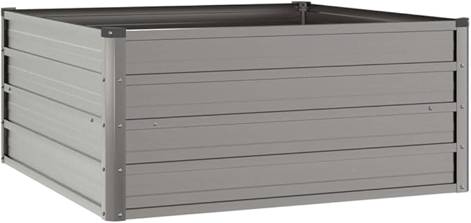 Garden Raised Bed Planter Boxes Raised Flower Bed Patio planters Garden beds Outdoor Suitable for Nursery Corridor Orchard Courtyard Rusty 39.4x39.4x17.7 Corten Steel