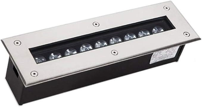 Underground Light LED - Landscape Lighting Rectangular LED Recessed Underground Lights Staircase Floor Aisle Lighting Building Exterior Lights Deck Terrace DYellow 6w