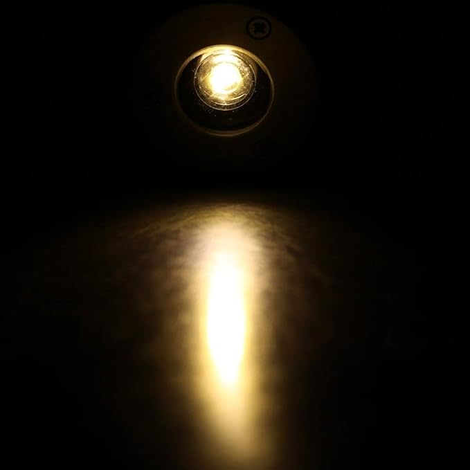 Waterproof 5W LED Underground Light Lamp AC85-265VAC Outdoor Garden Path Buried Yard Lamp Landscape Spot Lights (Gold)