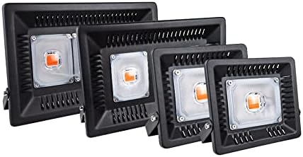 Lights 1pc LED Grow Light Plant Light LED COB Full Spectrum 150W 100W 50W 30W COB Growth Flood Light for Plant Flower Vegetable Phyto Lamp (Color : AC 220V Size : 50W)