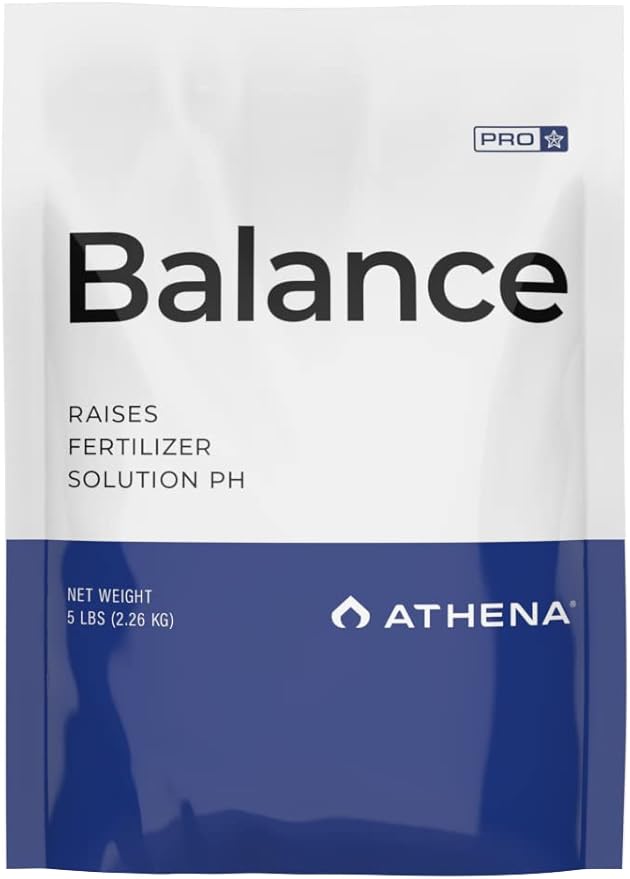 Athena Pro Balance - Hydroponic pH Buffer &amp Stabilizer | pH Buffer for Plants Hydroponic pH Stabilizer &amp pH up Buffer Solution – 25 lb | Raises Fertilizer Solution PH