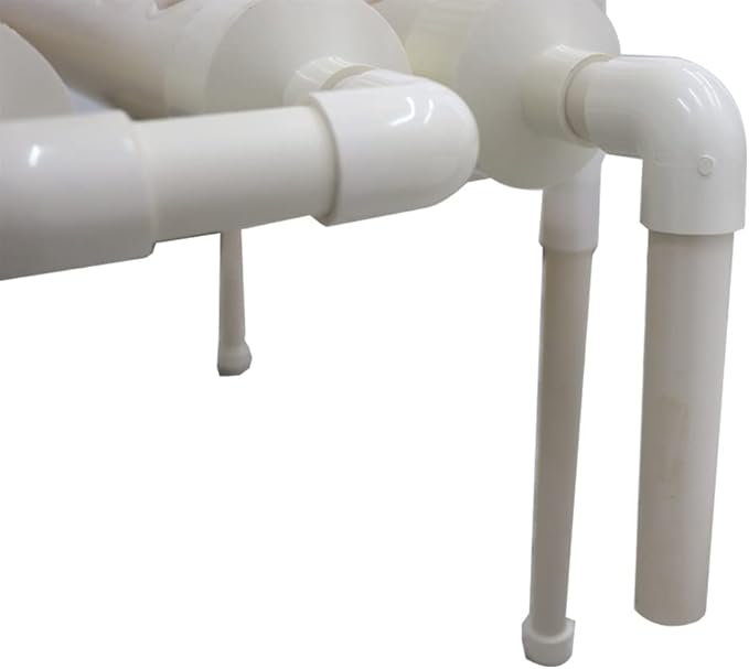 Hydroponic Grow Kit Hydroponics Growing System 108 Sites 12 Food-Grade PVC-U Pipes 3-Layers 4-Row Indoor Planting Kit with 110V Water Pump Timer for Growing Vegetables Flowers Plants